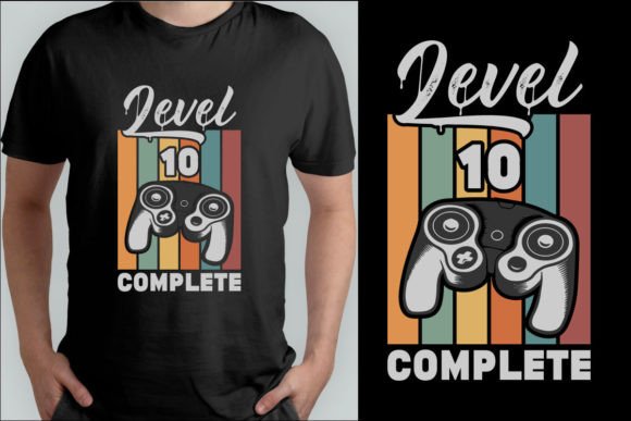 Download Gamer T-shirt Design.Gaming Retro Tshirt - Premium Resources