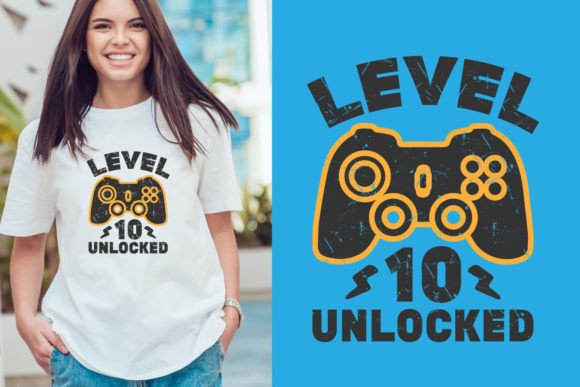 Download Gamer T-shirt Design.Gaming Retro Tshirt - Premium Resources