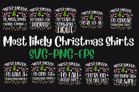 Download Most Likely Christmas Svg,holiday Svg - Holiday svg Collection